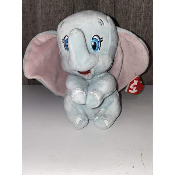 Ty Sparkle Beanie Babies DUMBO the Elephant 6" Plush Toy (2021, Disney) - Picture 1 of 4